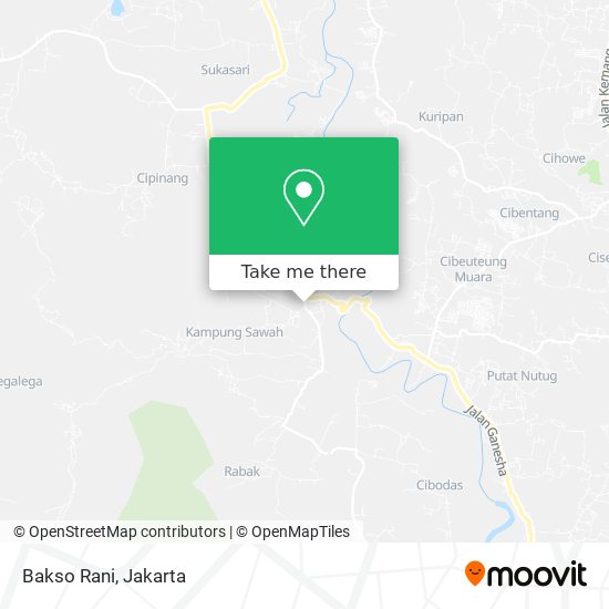 Bakso Rani map