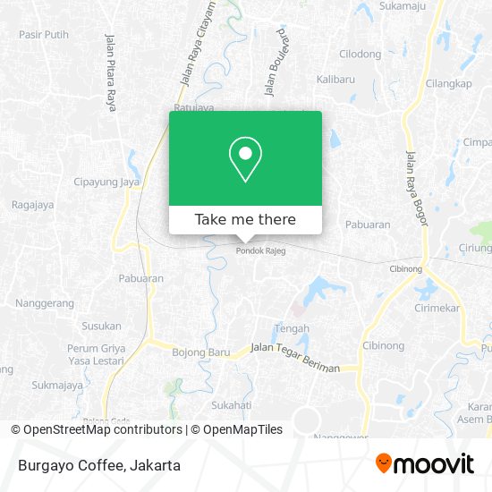 Burgayo Coffee map