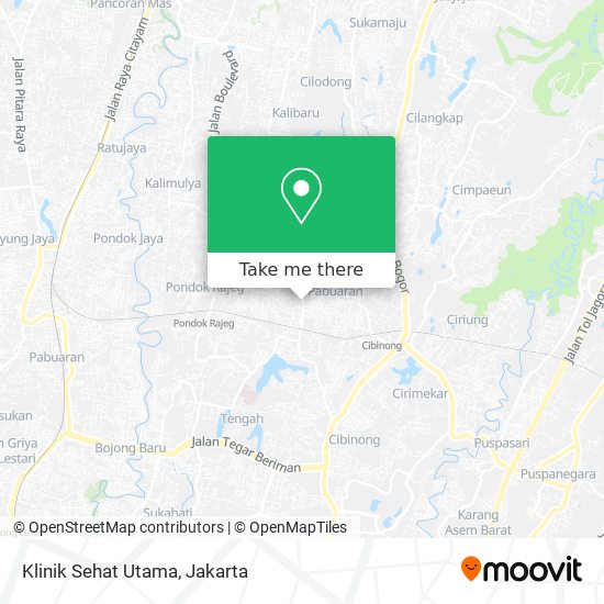 Klinik Sehat Utama map