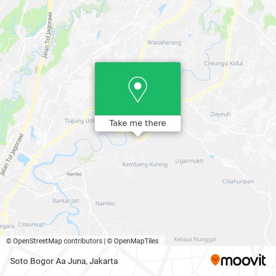 Soto Bogor Aa Juna map