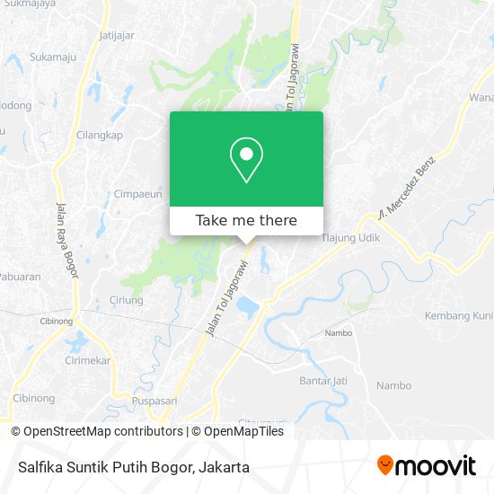 Salfika Suntik Putih Bogor map