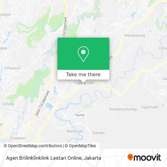 Agen Brilinklinklink Lestari Online map