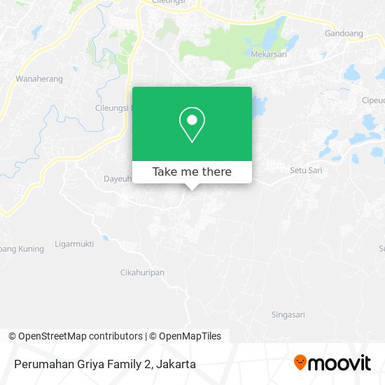 Perumahan Griya Family 2 map