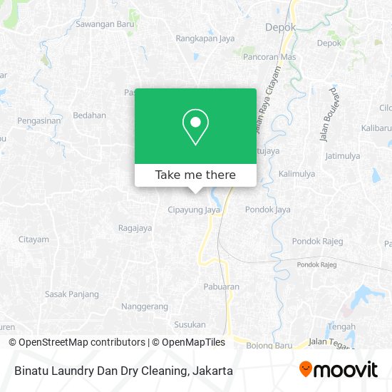 Binatu Laundry Dan Dry Cleaning map