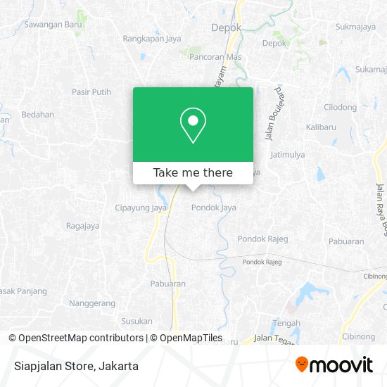 Siapjalan Store map