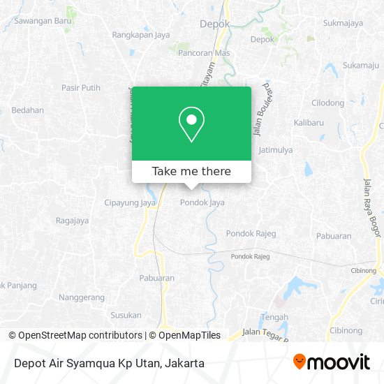 Depot Air Syamqua Kp Utan map