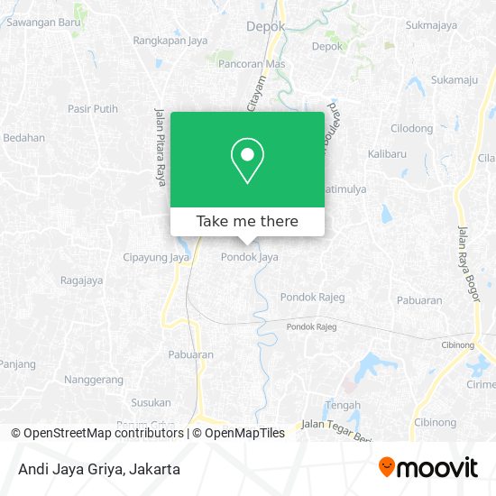 Andi Jaya Griya map