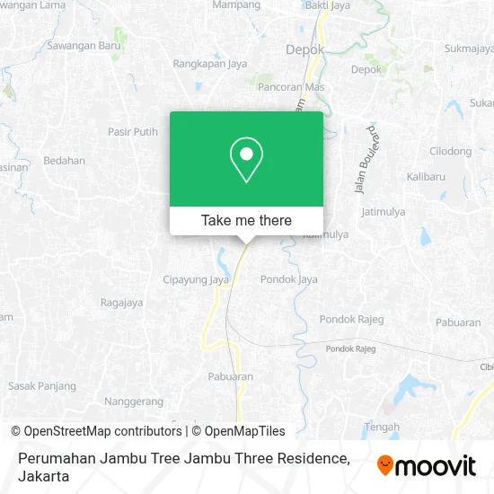 Perumahan Jambu Tree Jambu Three Residence map