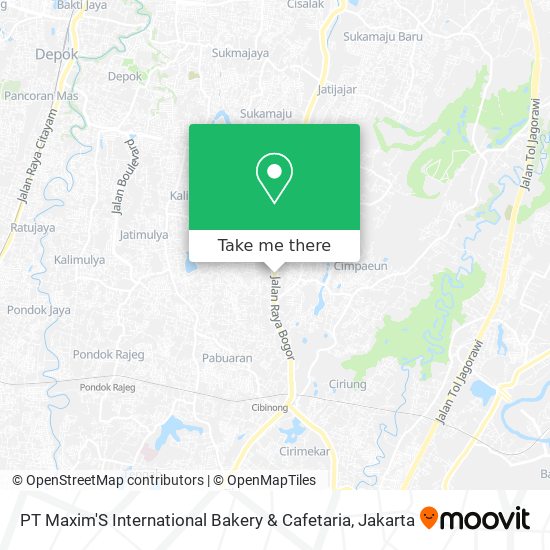 PT Maxim'S International Bakery & Cafetaria map