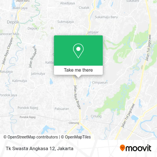 Tk Swasta Angkasa 12 map