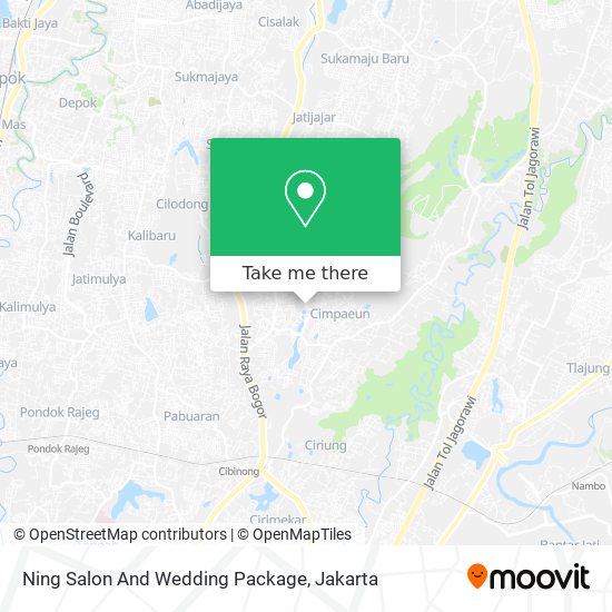 Ning Salon And Wedding Package map