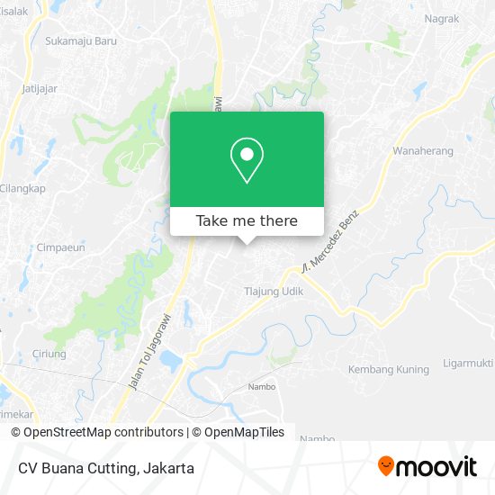 CV Buana Cutting map