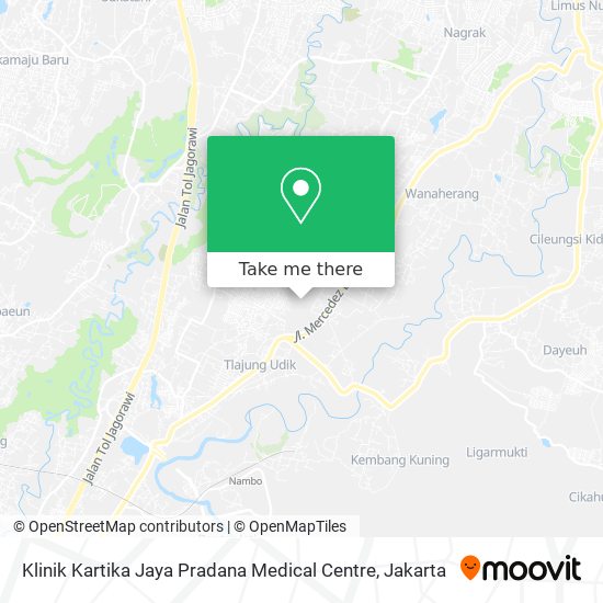 Klinik Kartika Jaya Pradana Medical Centre map