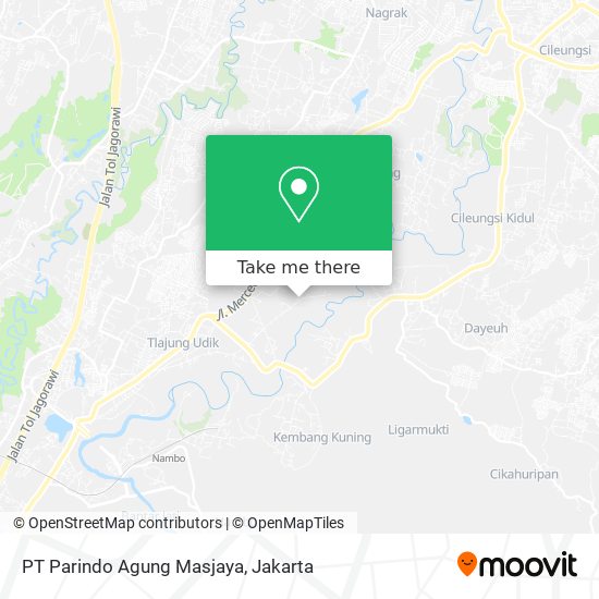 PT Parindo Agung Masjaya map