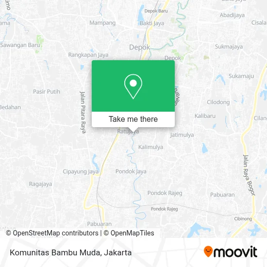 Komunitas Bambu Muda map