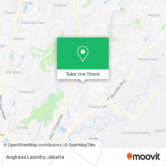 Angkasa Laundry map