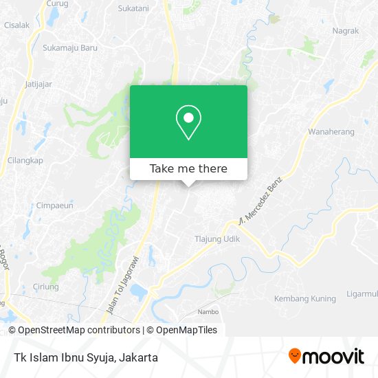 Tk Islam Ibnu Syuja map