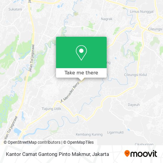 Kantor Camat Gantong Pinto Makmur map