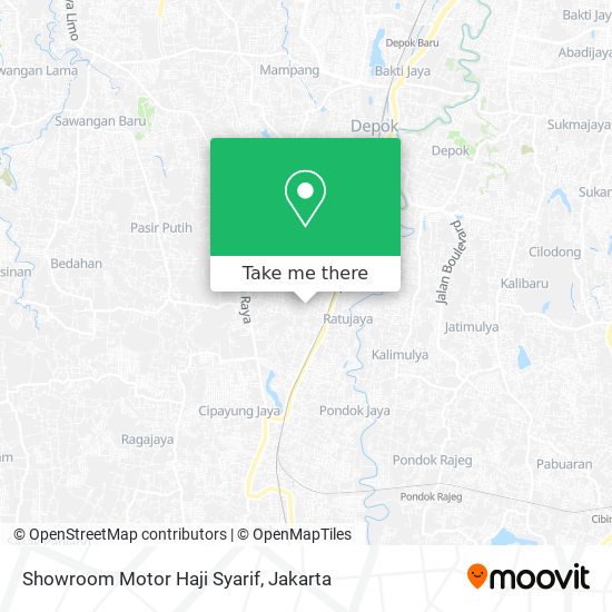 Showroom Motor Haji Syarif map