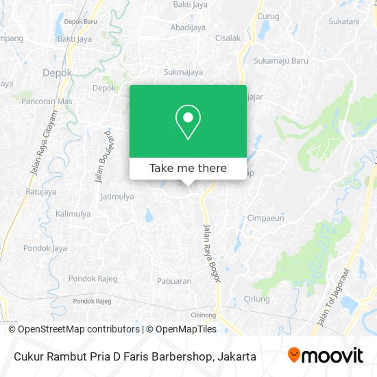 Cukur Rambut Pria D Faris Barbershop map