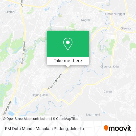 RM Duta Mande Masakan Padang map