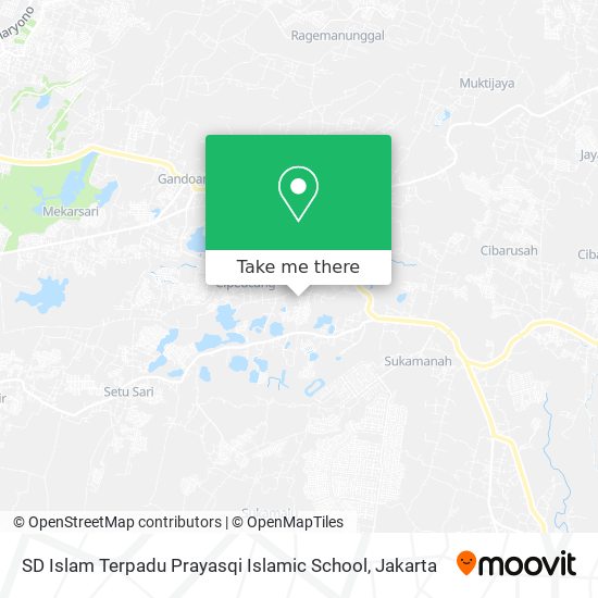 SD Islam Terpadu Prayasqi Islamic School map