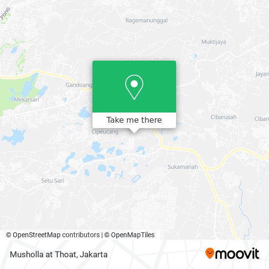 Musholla at Thoat map