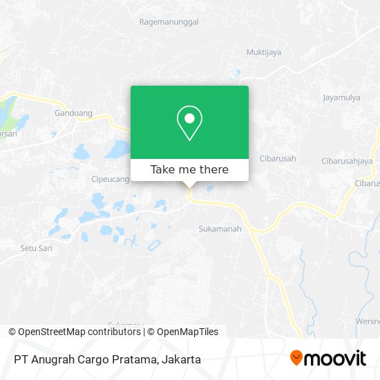 PT Anugrah Cargo Pratama map