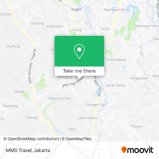 MMS Travel map