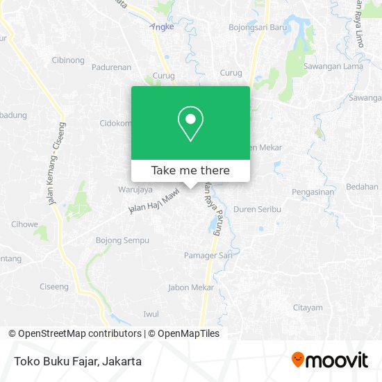 Toko Buku Fajar map