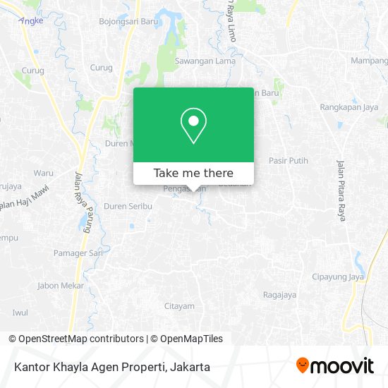Kantor Khayla Agen Properti map