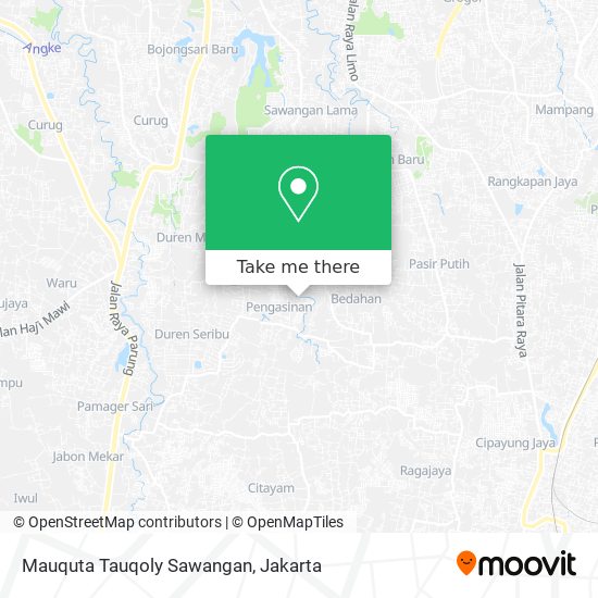 Mauquta Tauqoly Sawangan map