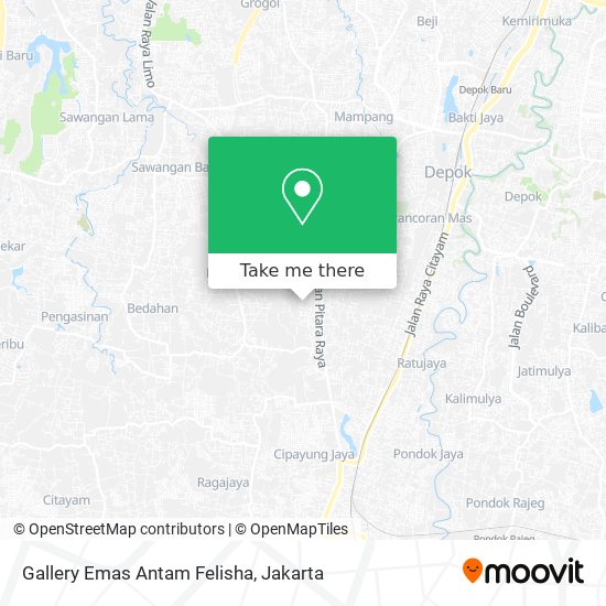 Gallery Emas Antam Felisha map