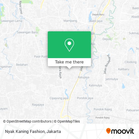 Nyak Kaning Fashion map