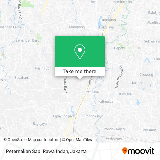 Peternakan Sapi Rawa Indah map