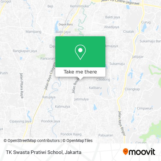 TK Swasta Pratiwi School map