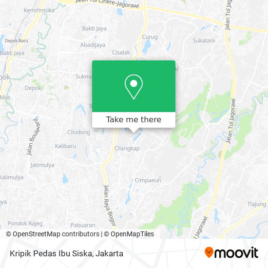 Kripik Pedas Ibu Siska map