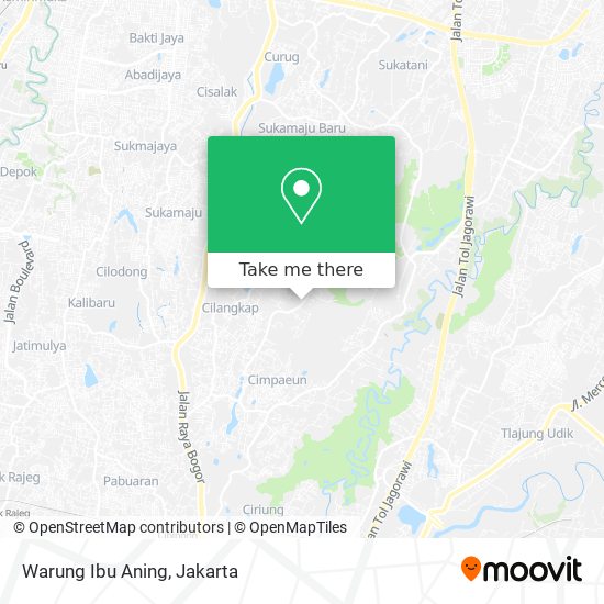 Warung Ibu Aning map