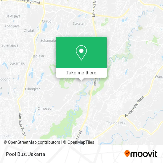 Pool Bus map