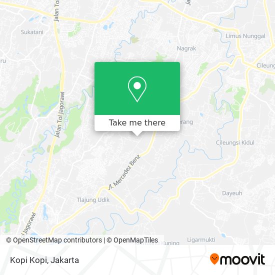 Kopi Kopi map