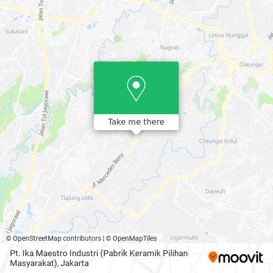 Pt. Ika Maestro Industri (Pabrik Keramik Pilihan Masyarakat) map