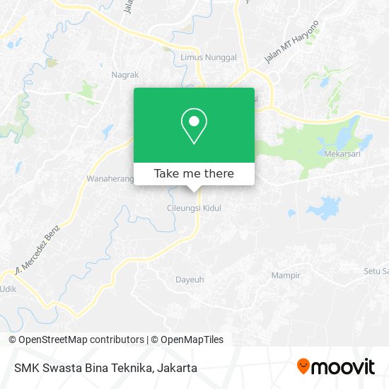 SMK Swasta Bina Teknika map