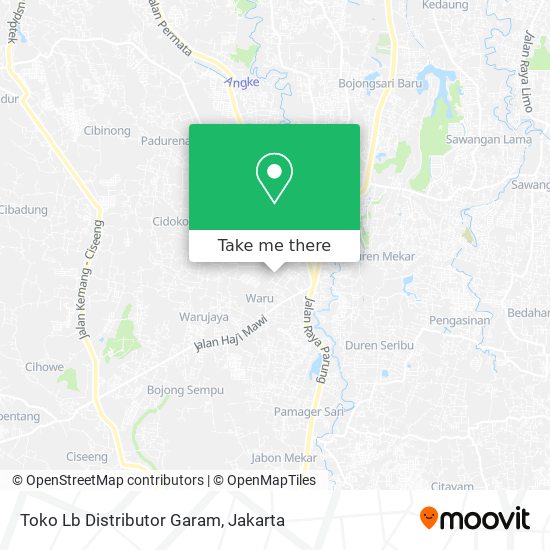 Toko Lb Distributor Garam map