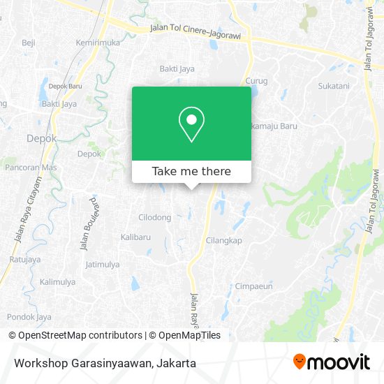 Workshop Garasinyaawan map