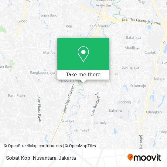 Sobat Kopi Nusantara map