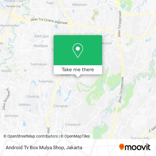 Android Tv Box Mulya Shop map