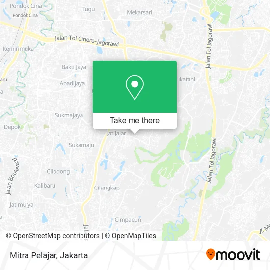 Mitra Pelajar map