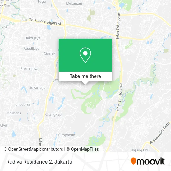 Radiva Residence 2 map
