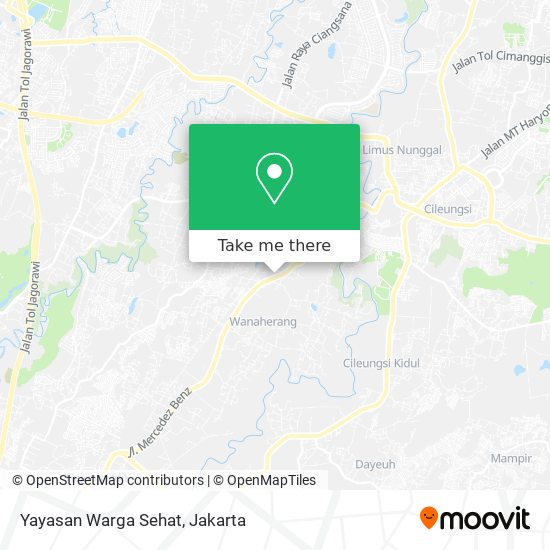 Yayasan Warga Sehat map