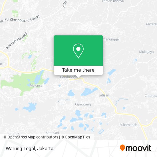 Warung Tegal map